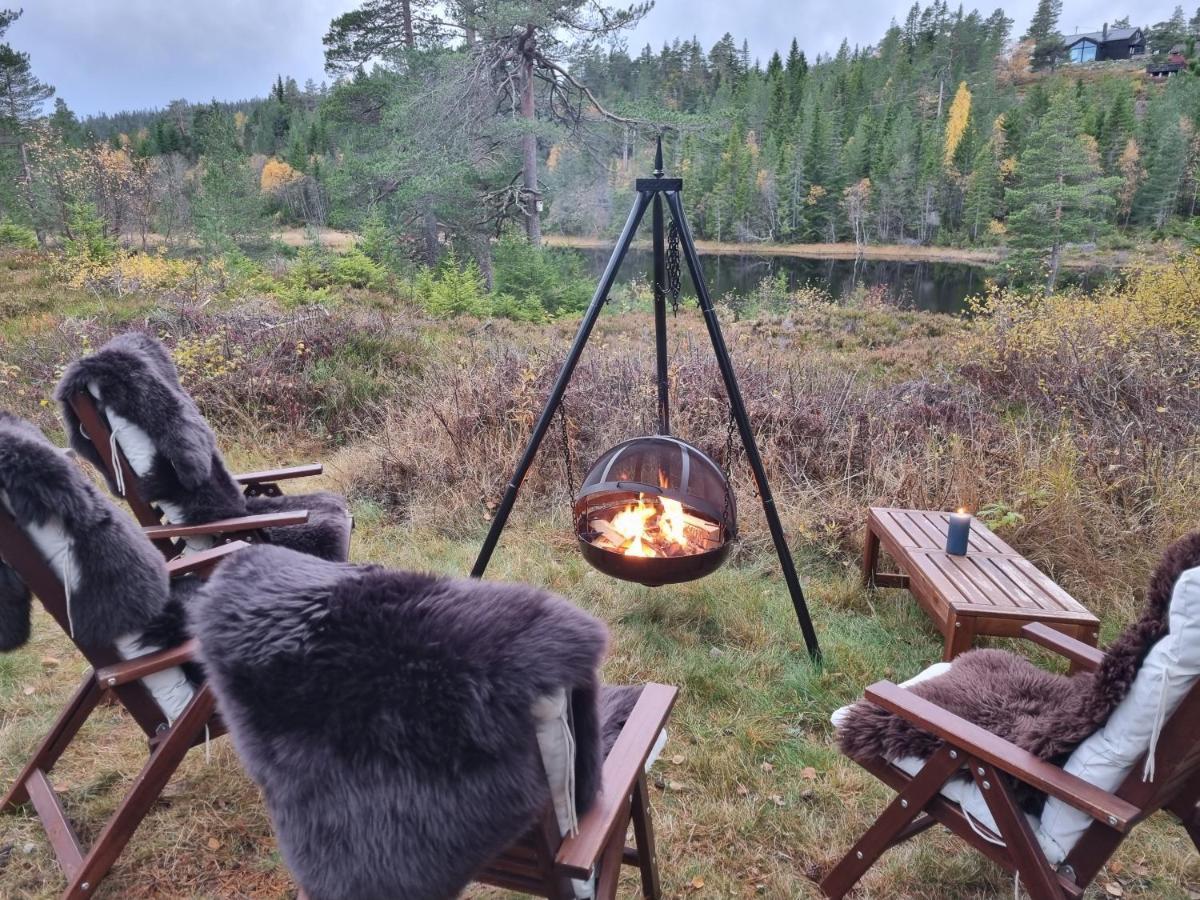 Ro I Sjelen. Hytte Til Leie Pa Skrim. Kongsberg ภายนอก รูปภาพ