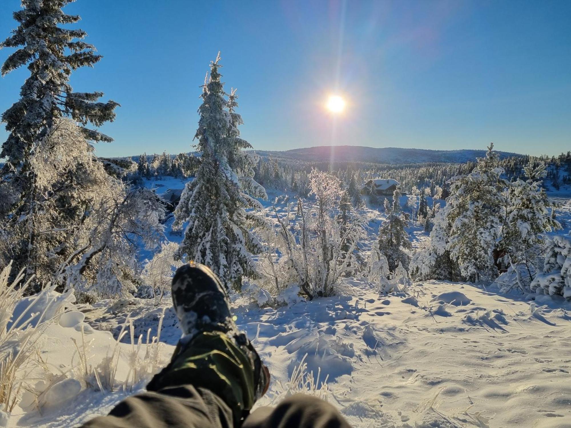 Ro I Sjelen. Hytte Til Leie Pa Skrim. Kongsberg ภายนอก รูปภาพ